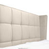 Gatsby Storage Ottoman Bed - Light Grey / Double - GAT051