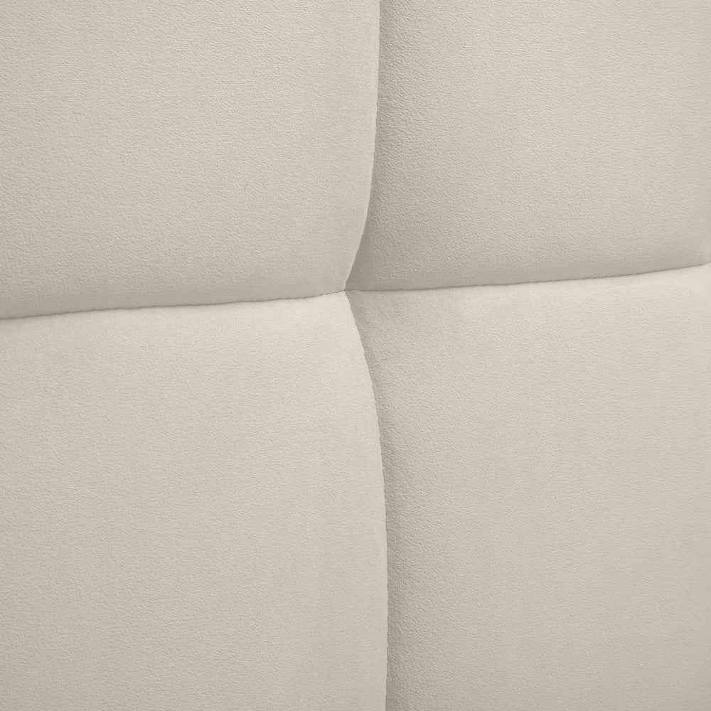 Gatsby Storage Ottoman Bed - Light Grey / Double - GAT051