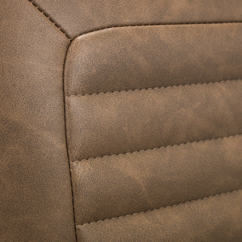 Gehry Upholstered Office Chair - Brown - GEH001