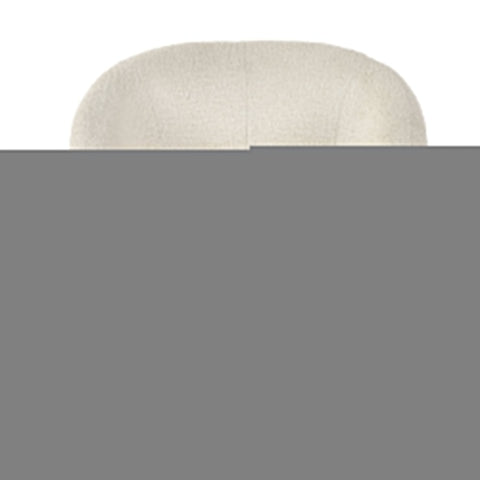 Gigi Boucle Accent Chair - Ivory - GIG001