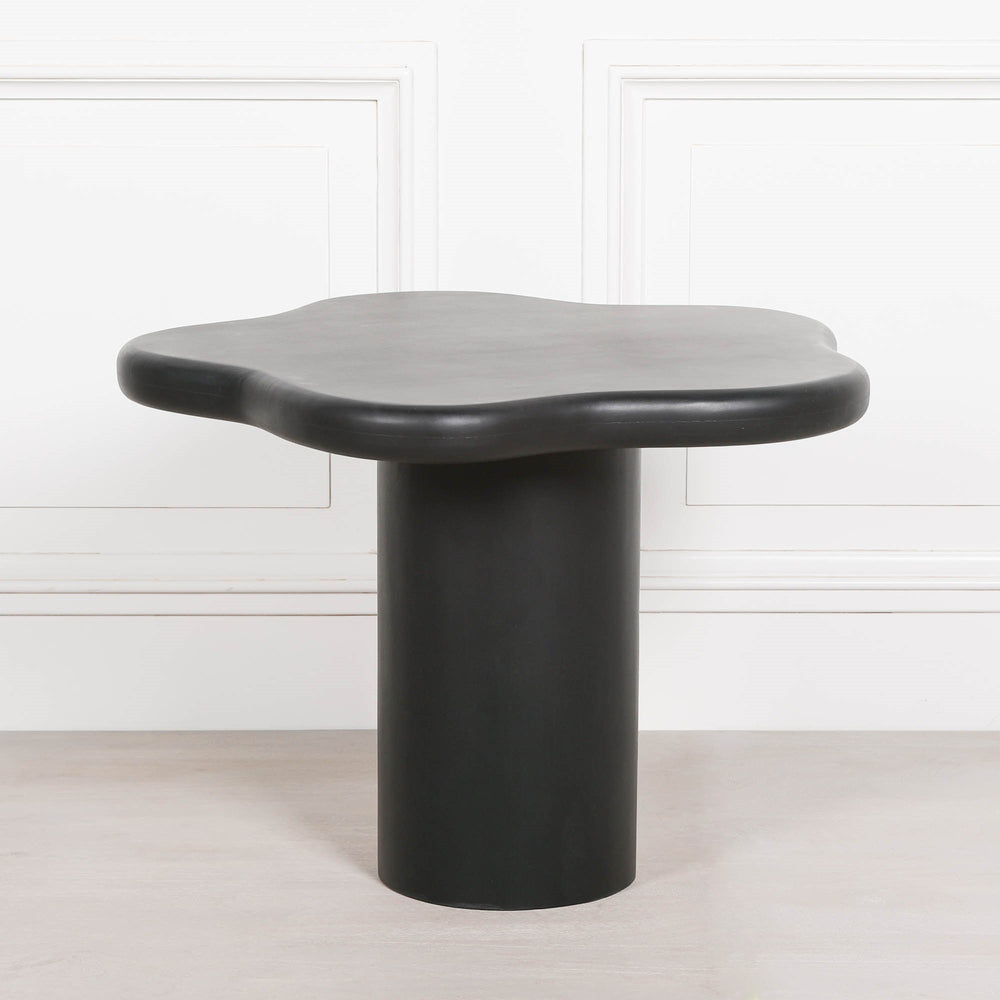 Black Painted Puddle Side Table