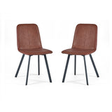 Goya Dining Chair (Set of 2) - Black - GOY011