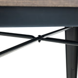 Grafton Square Table - Dark Brown - GRA306