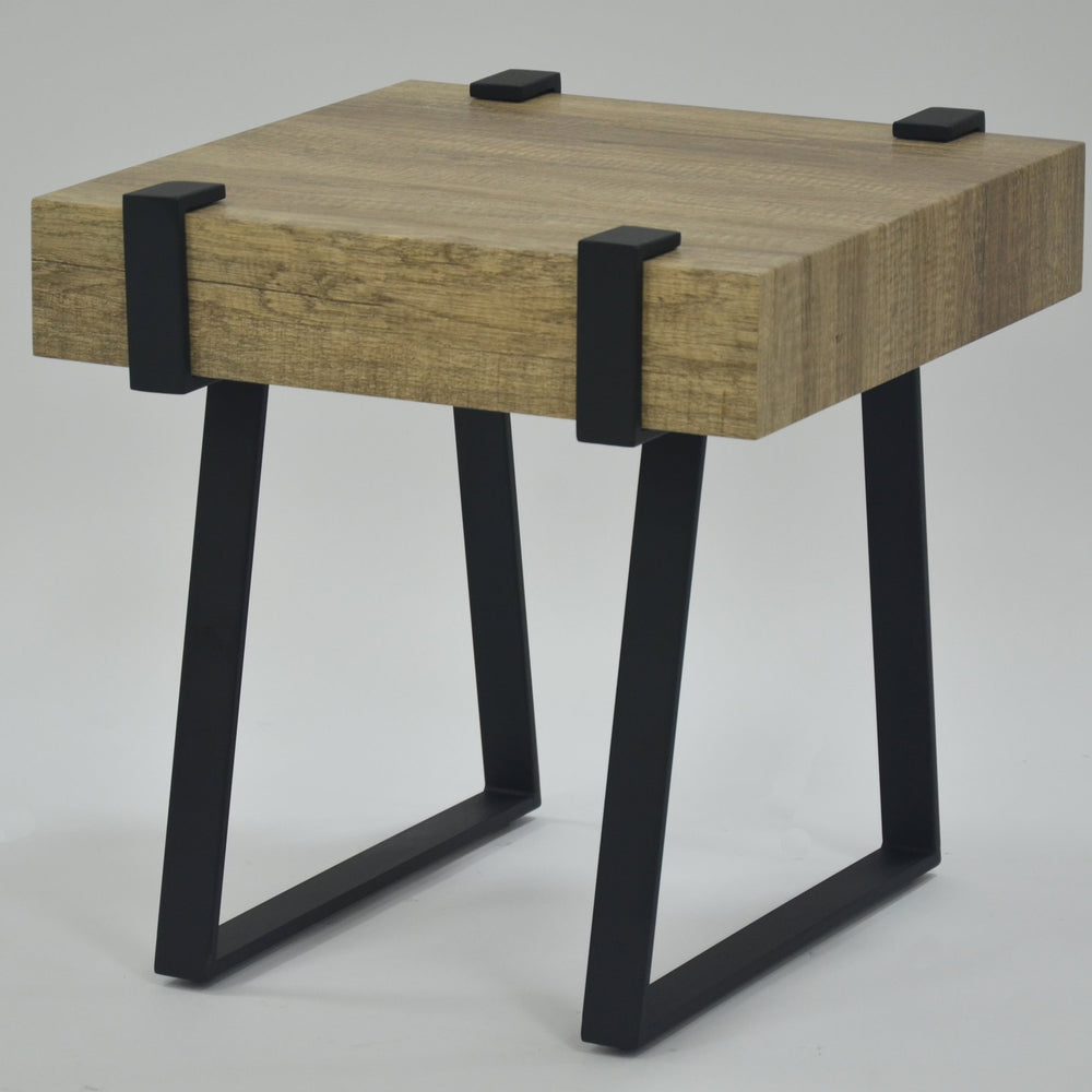 George Lamp Table Grey Oak