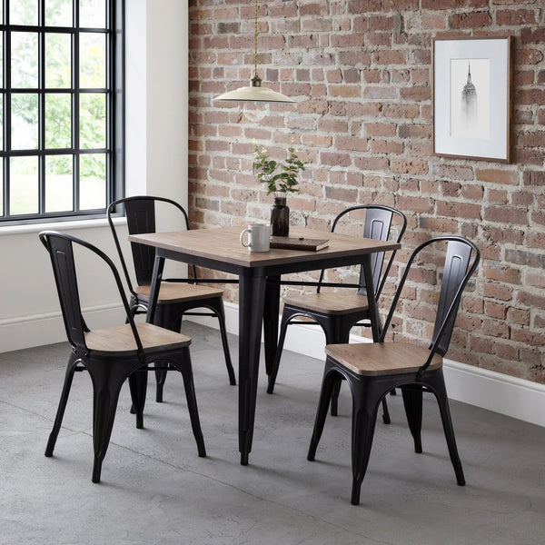 Grafton Square Table - Dark Brown - GRA306