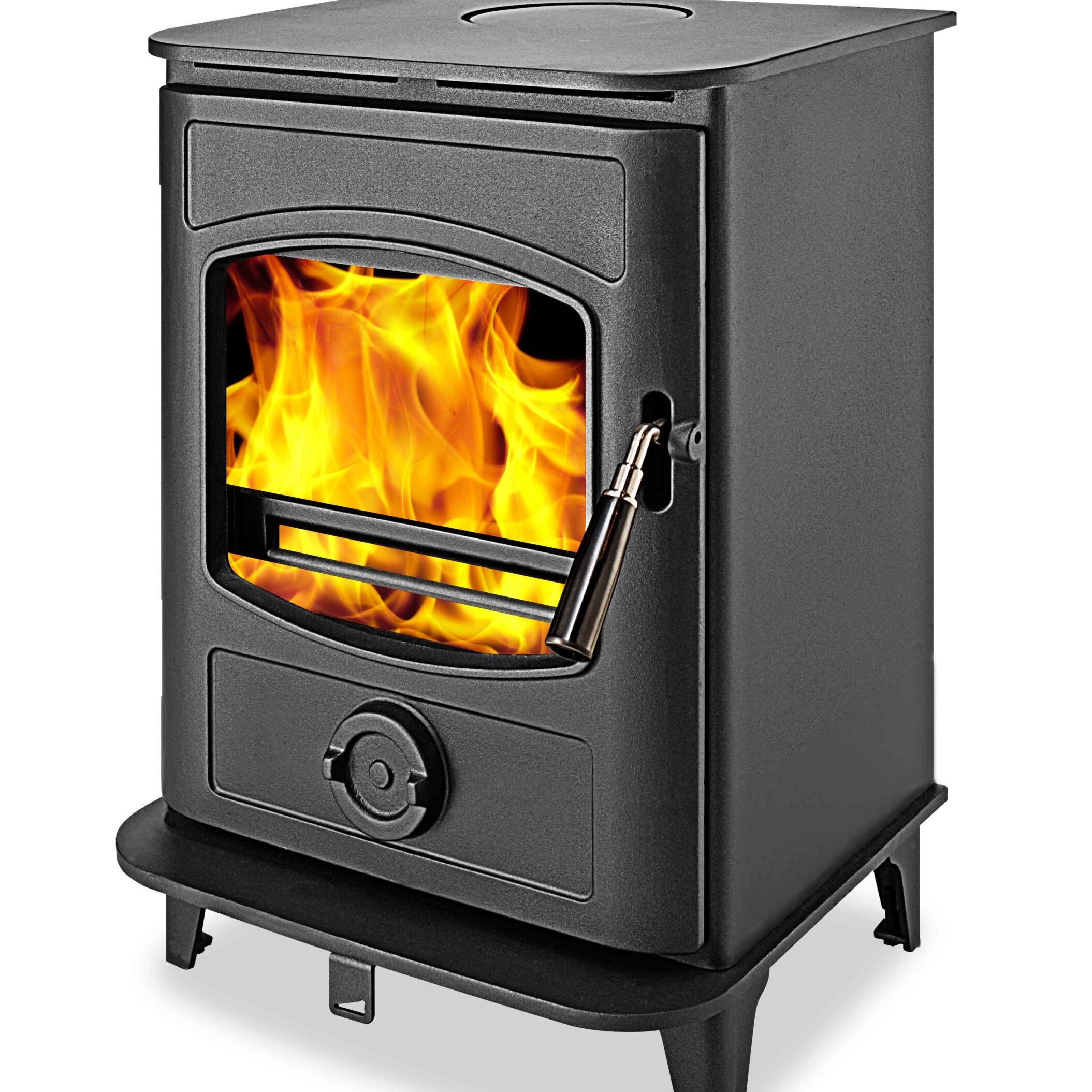 Graphite 5 multi-fuel stove with Heat Conveyor system | Home Centre Direct UK