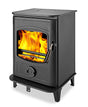 Graphite 5 multi-fuel stove with Heat Conveyor system | Home Centre Direct UK