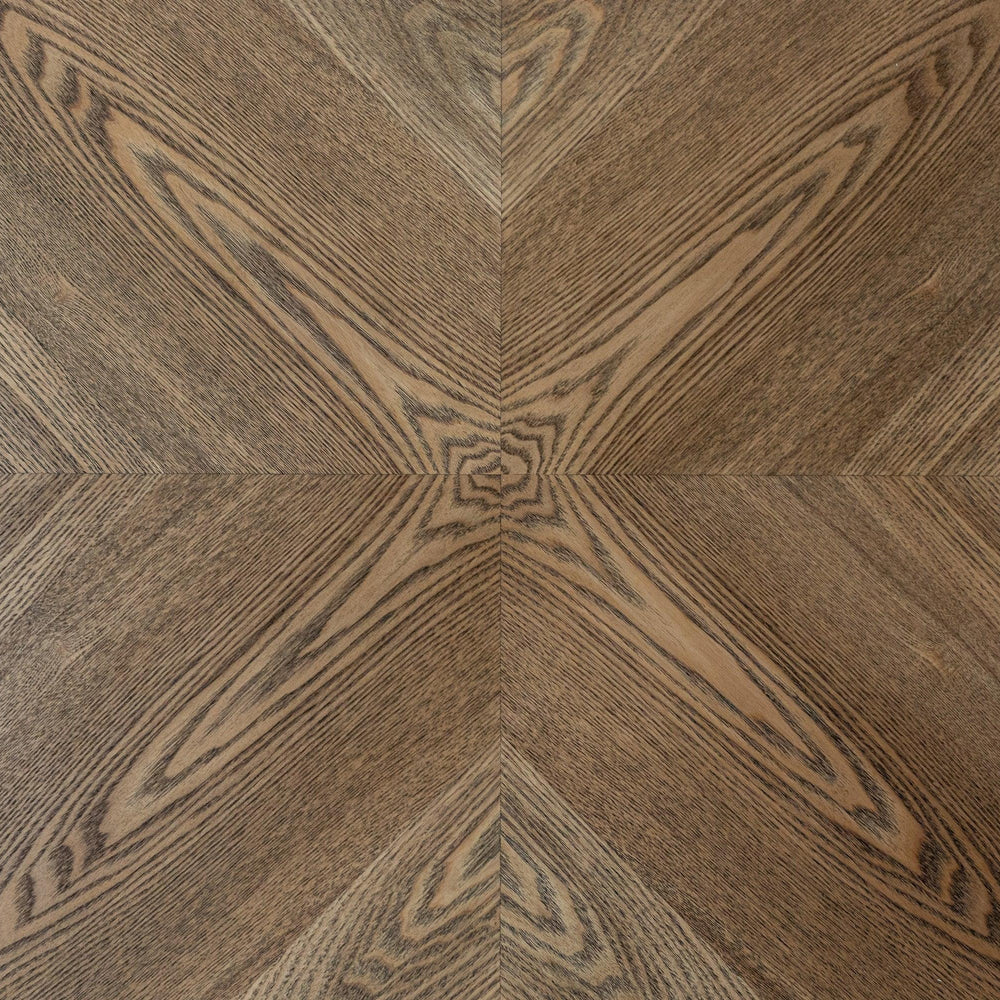 Elegant 1.6m Medium Oak Veneer Dining Table for Stylish Dining Rooms