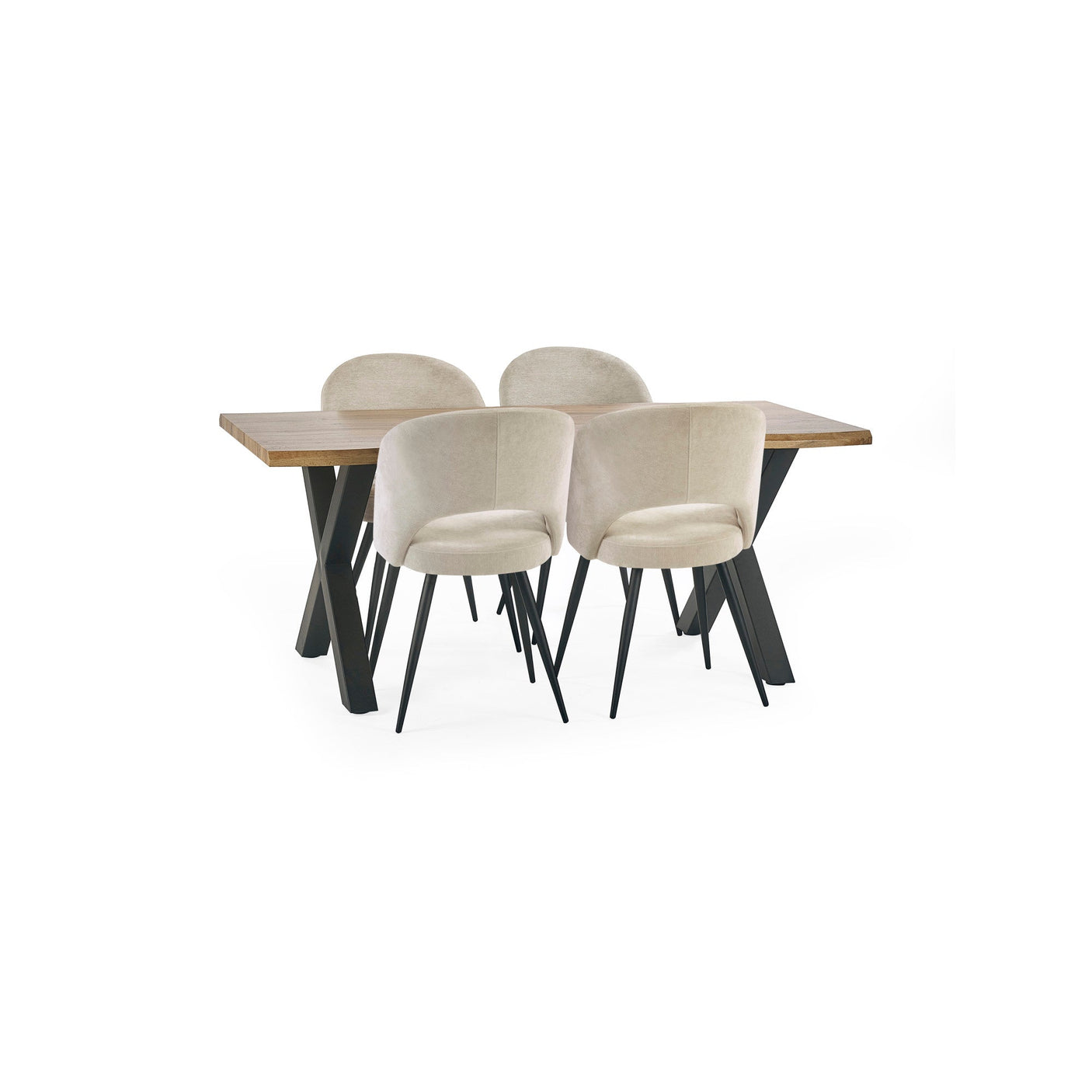 Harvey Dining Table - Brown - HAR003