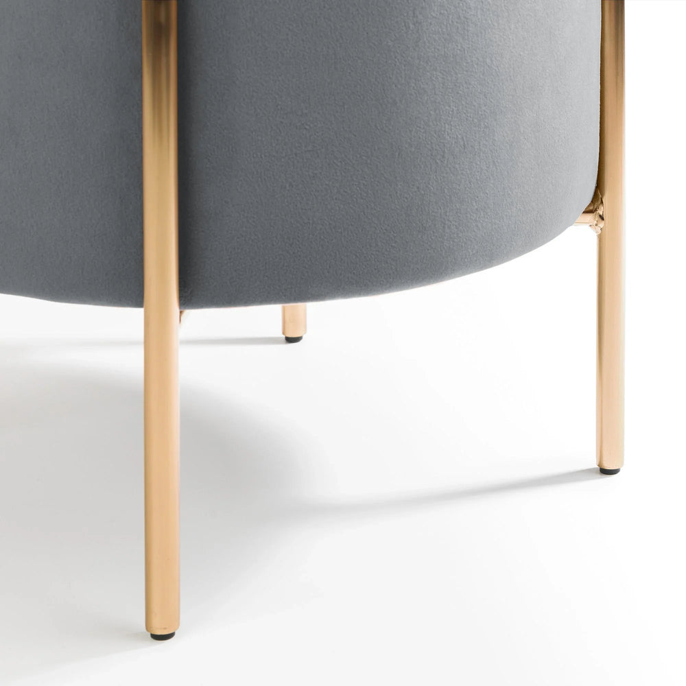 Harrogate Stool - Grey - HAR301