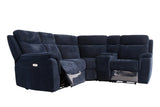 Havana Fabric Modular Electric Recliner Corner Sofa