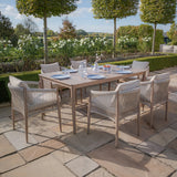 Havana 6 Seat Rectangle Dining Set
