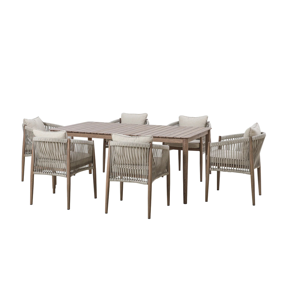 Havana 6 Seat Rectangle Dining Set
