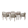 Havana 6 Seat Rectangle Dining Set