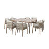Havana 8 Seat Square Dining Set