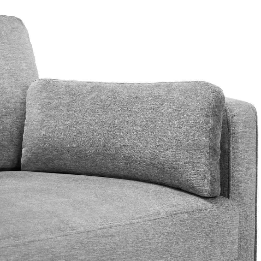 Hayward 3 Seater - Grey - HAY003