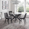 Hayden Panelled Dining Chairs (Set of 4) - Grey - HAY303
