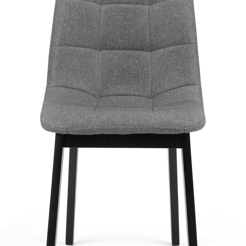 Hayden Panelled Dining Chairs (Set of 4) - Grey - HAY303