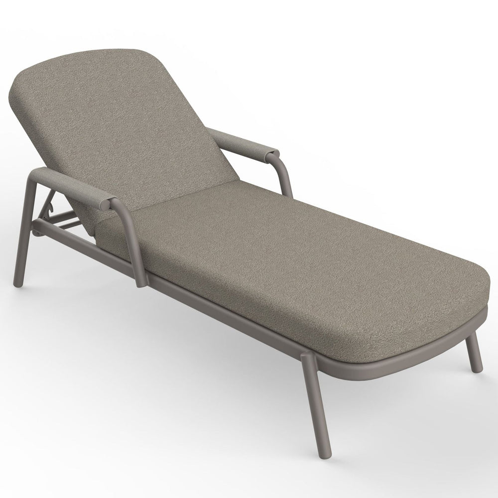 Image of HAZE Cocoa Sunlounger Pack of 2