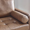 Henley 2 Seater Sofa With Bolsters - Brown - HEN301