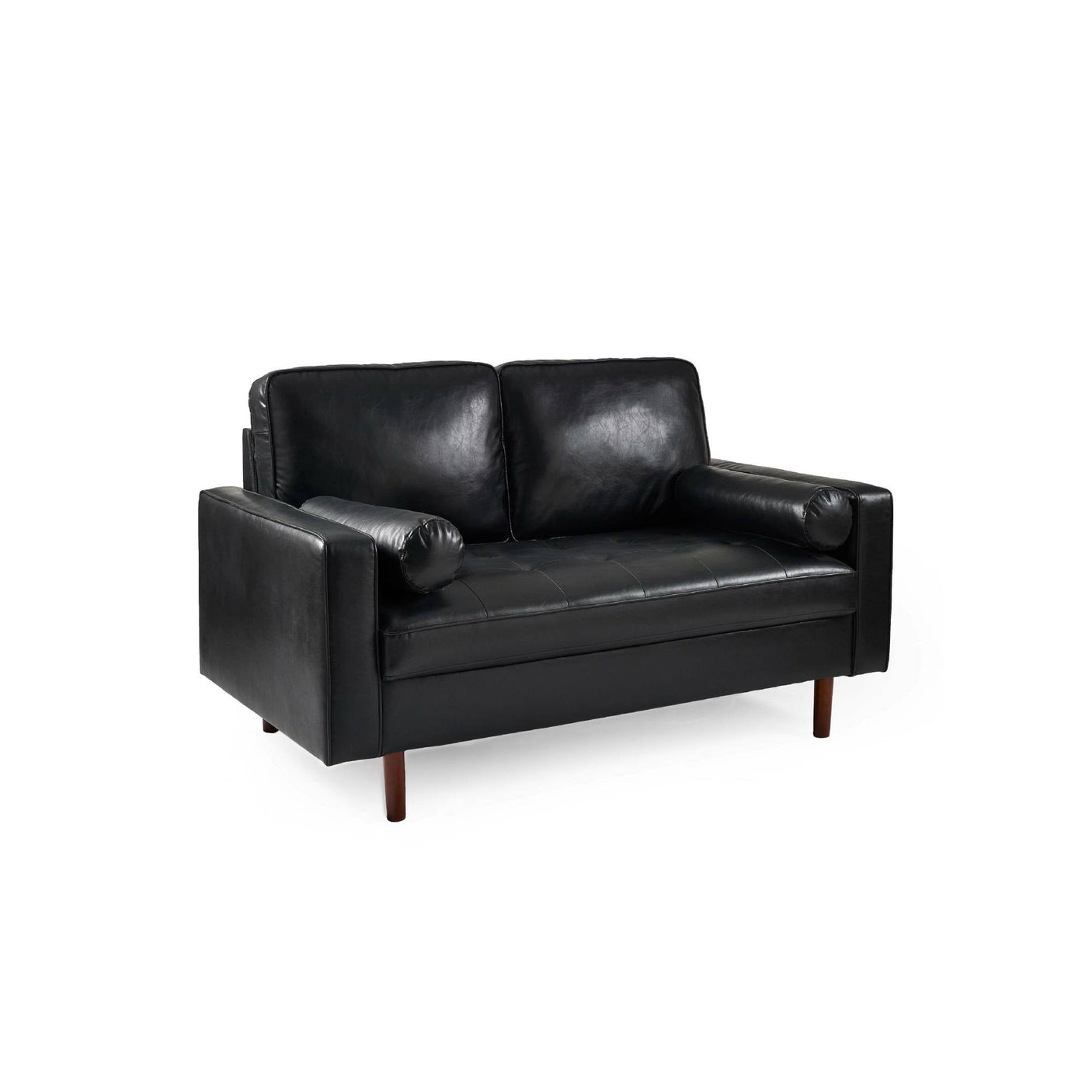 Henley 2 Seater Sofa With Bolsters - Brown - HEN301