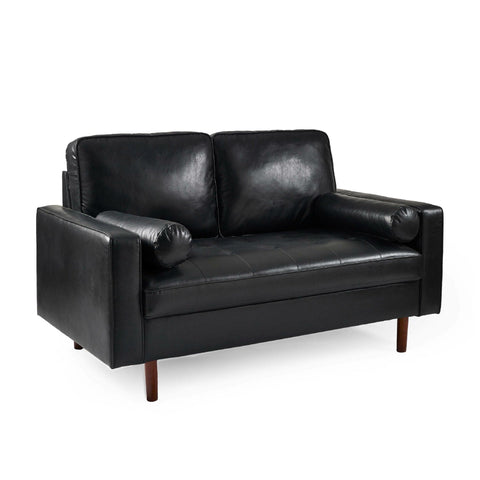 Henley 2 Seater Sofa With Bolsters - Brown - HEN301