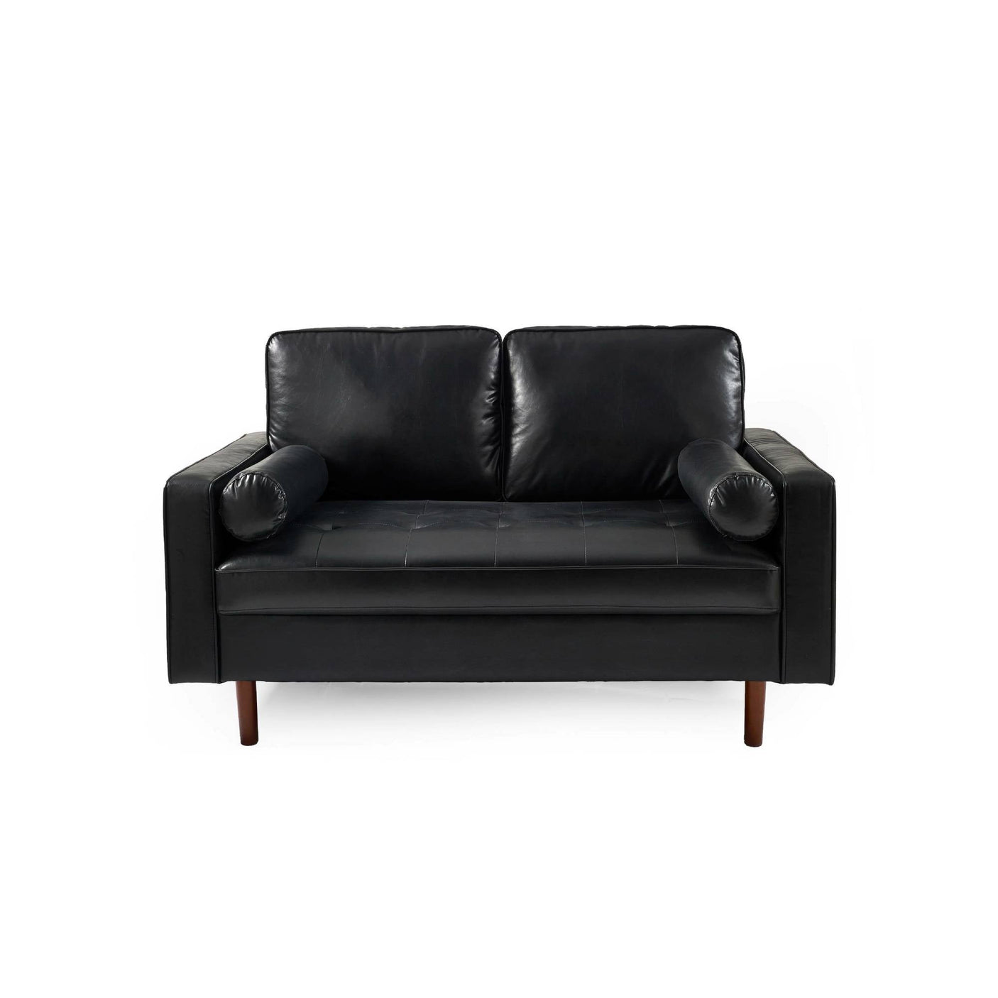 Henley 2 Seater Sofa With Bolsters - Brown - HEN301