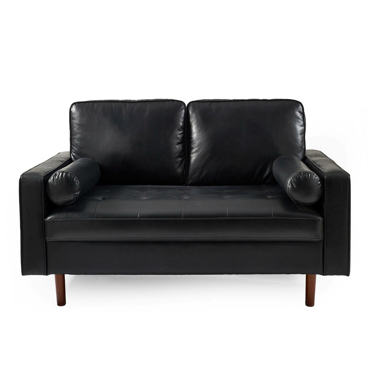 Henley 2 Seater Sofa With Bolsters - Brown - HEN301
