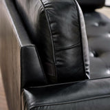 Henley 3 Seater Sofa With Bolsters - Brown - HEN302