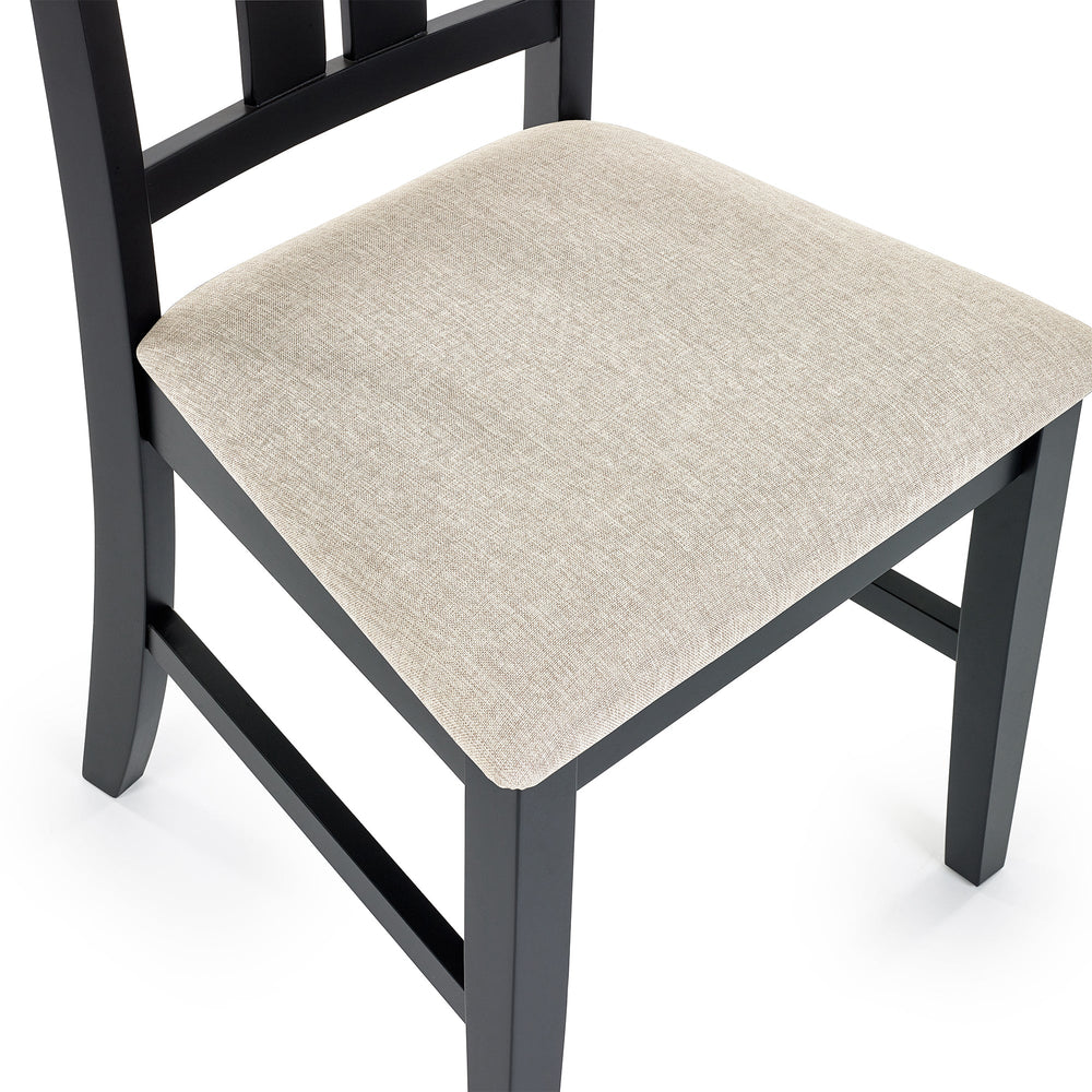 Hilton Dining Chair (Set of 2) - Black - HIL102