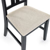 Hilton Dining Chair (Set of 2) - Black - HIL102