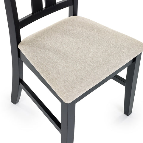 Hilton Dining Chair (Set of 2) - Black - HIL102