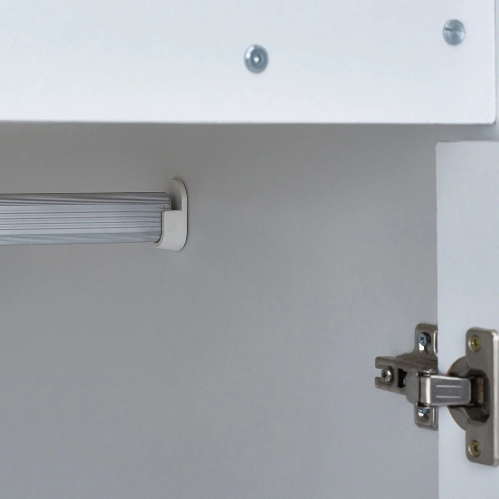 Horizon Bunk Bed - White and Light Brown - HOR201