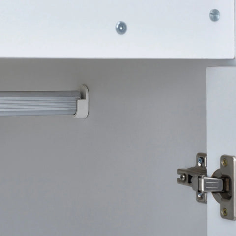 Horizon Bunk Bed - White and Light Brown - HOR201