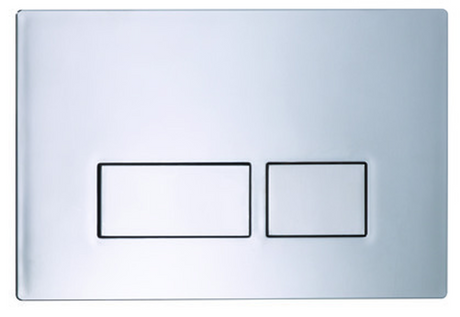 Realm Wall Hung Pan Inc Seatwith Horizon Square Flush Plate & Horizon 1.17m Wall Hung Frame