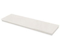 60”x18” Alpine white With separate risers -  - 105-853908