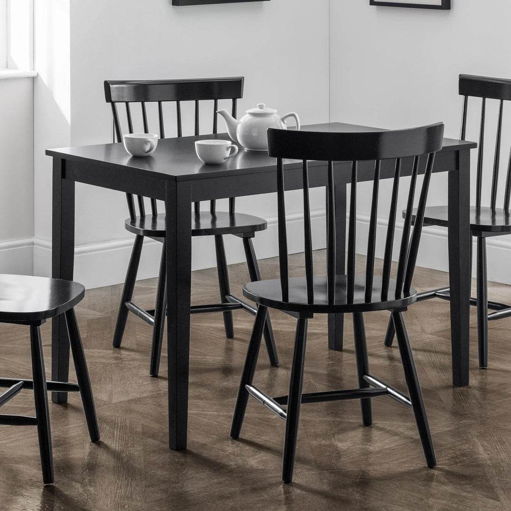 Hudson Dining Table - Black - HUD001
