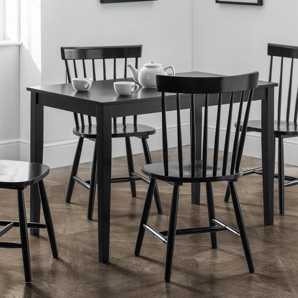Hudson Dining Table - Black - HUD001
