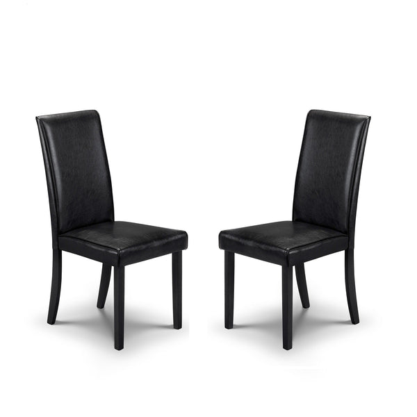Hudson Dining Chair (Set of 2) - Black - HUD003