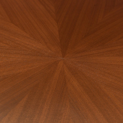 Huxley Round Table - Dark Brown - HUX001