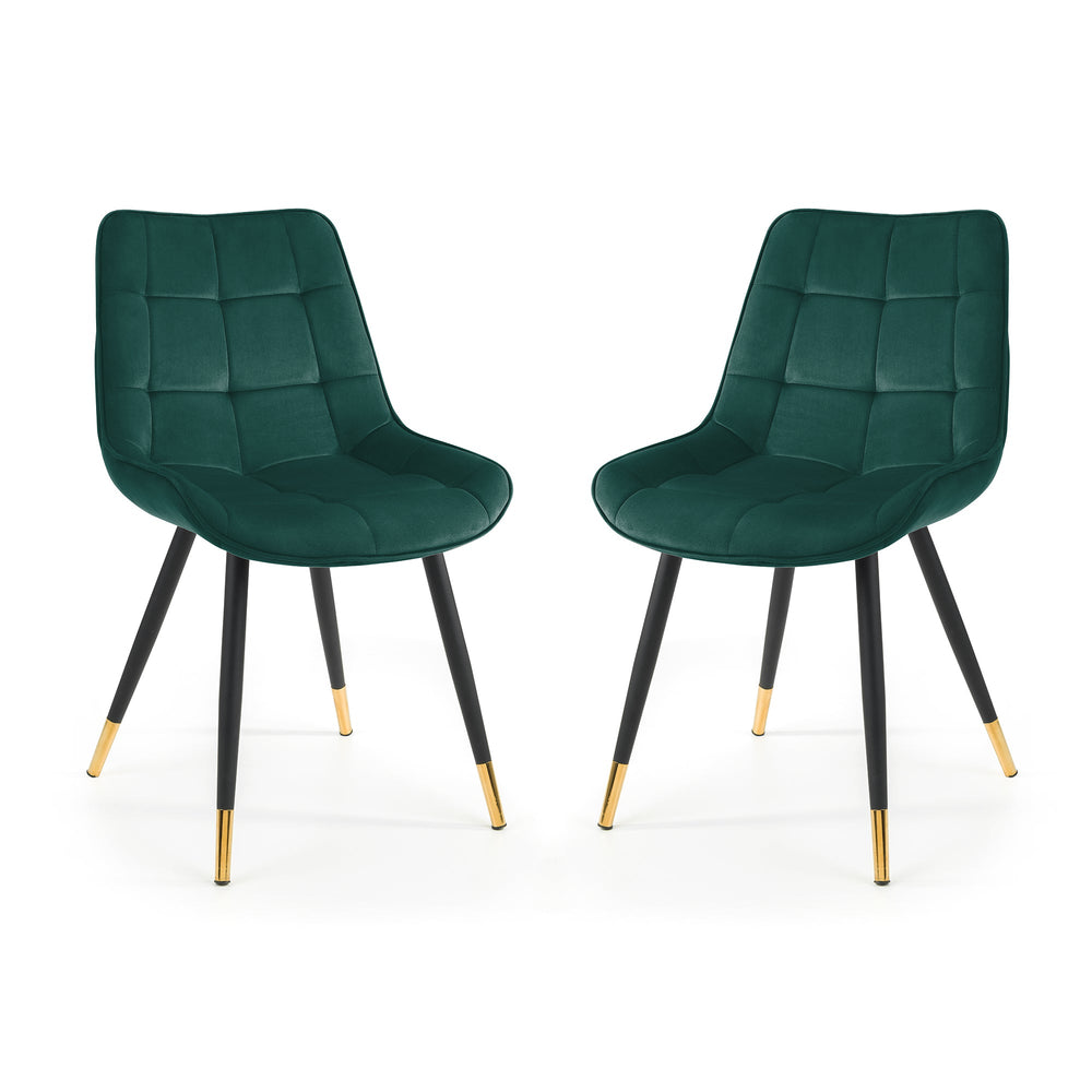 Hadid Dining Chair (Set of 2) - Green - HAD004