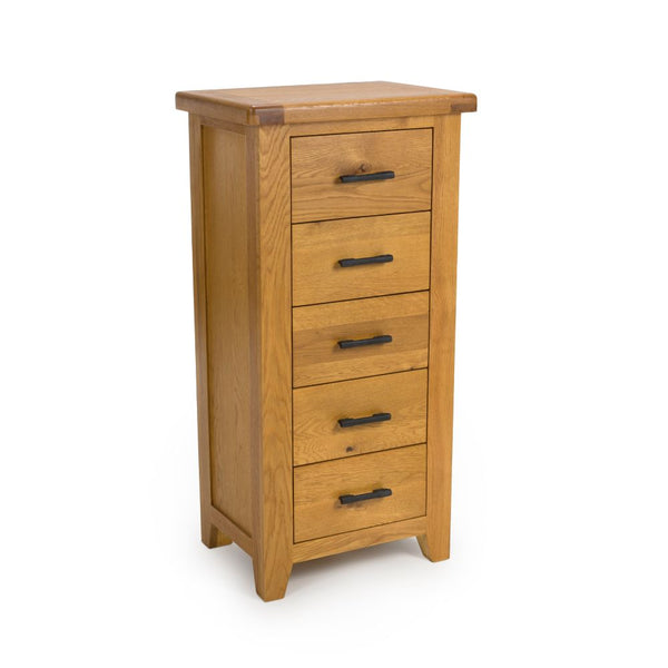 Hampshire 5 Drawer Slim Chest - Main Image