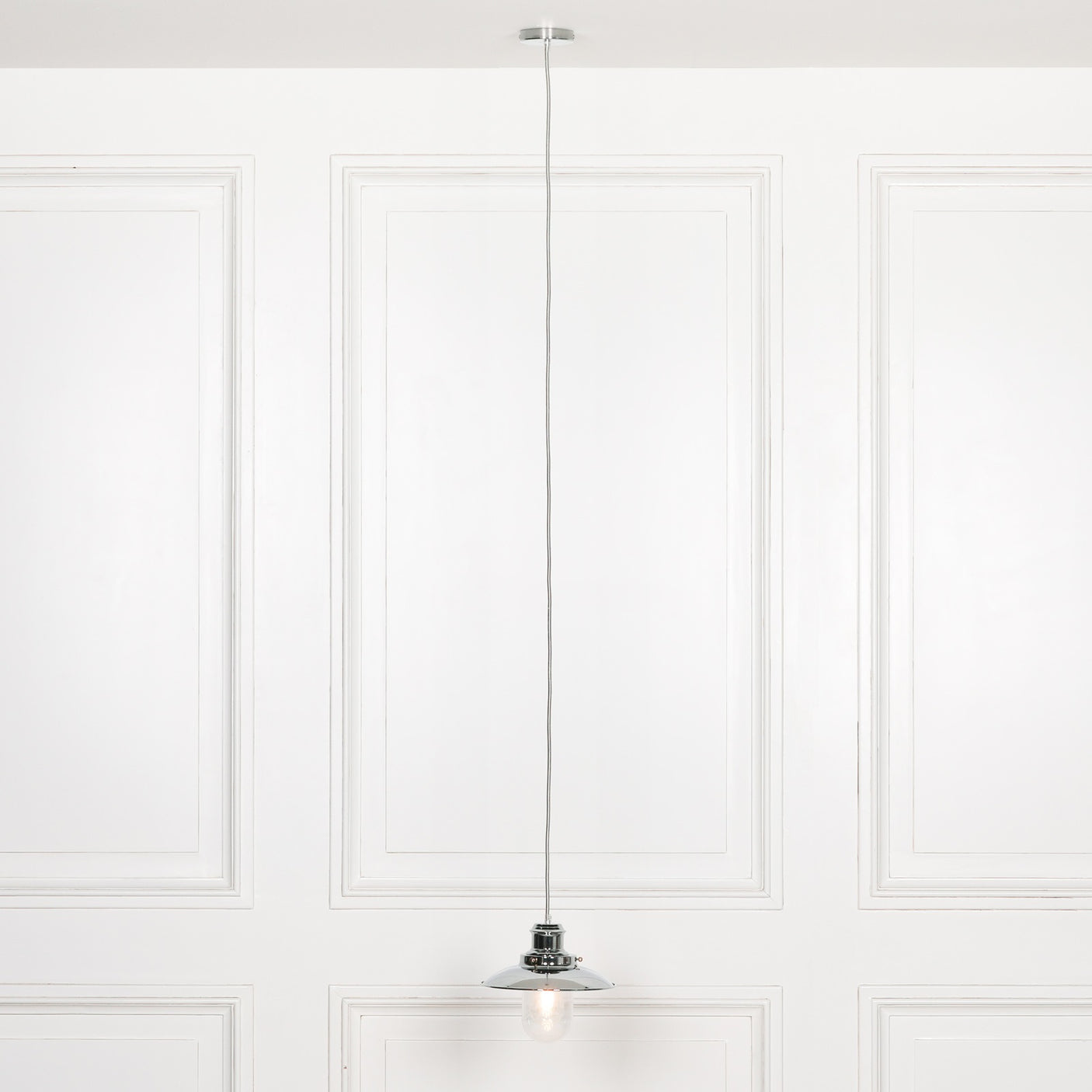 Chrome Style Fishermans Light