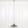 Factory Style Grey Enamel Painted 46cm Pendant Light