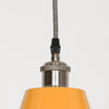 Factory Style Mustard Yellow Enamel Painted 46cm Pendant Light