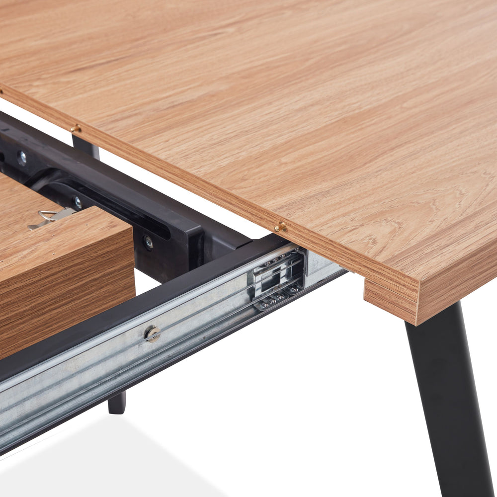 Fredrik Oak Extension Table