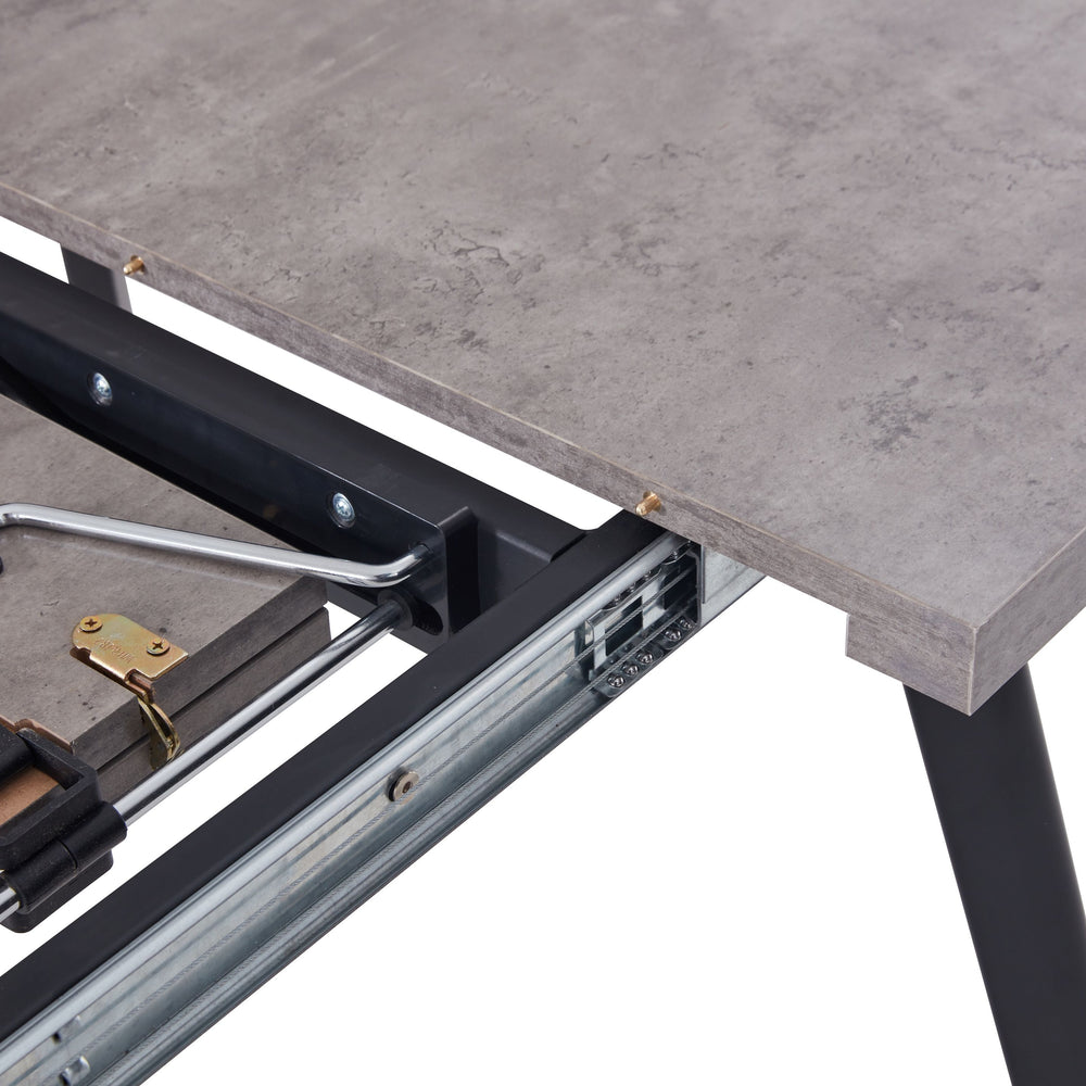 Fredrik Grey Extension Table