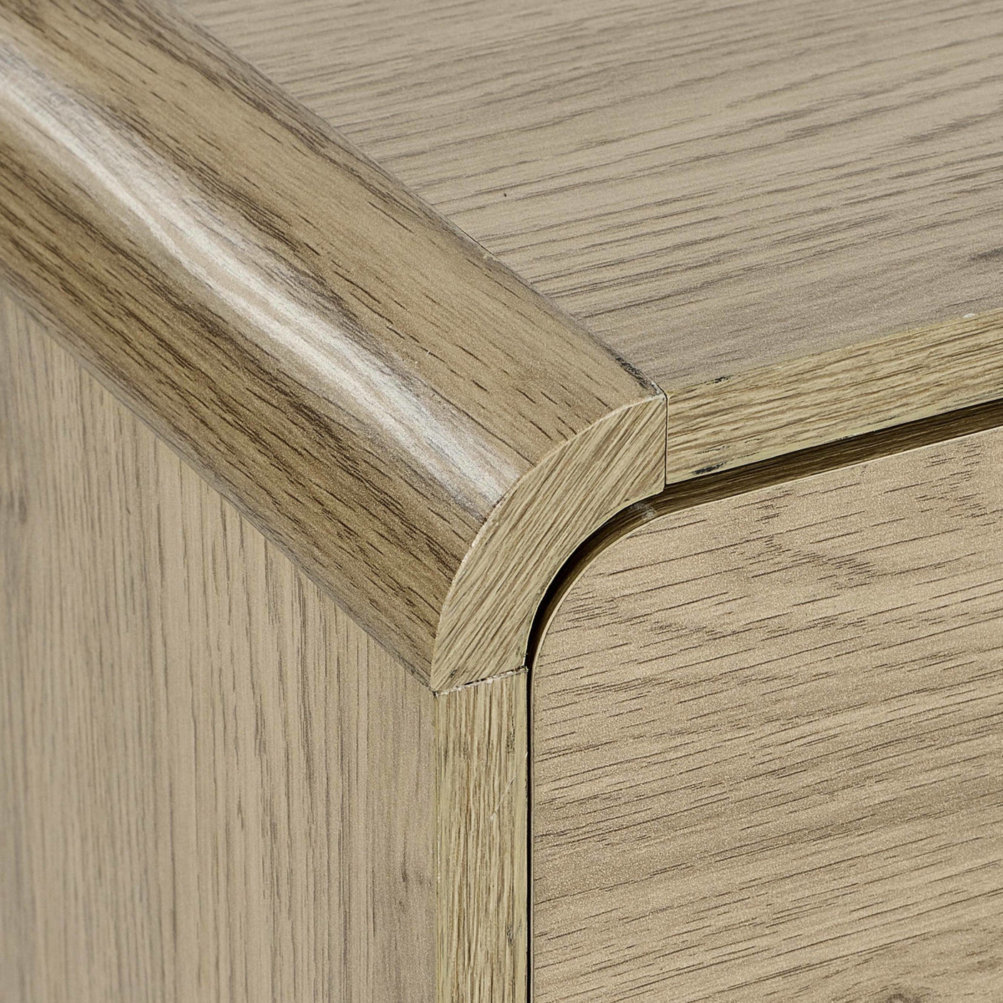 Ingrid 2 Drawer Bedside - Light Brown - ING001