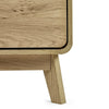 Ingrid 2 Drawer Bedside - Light Brown - ING001