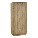 Ingrid 2 Door Wardrobe - Light Brown - ING005